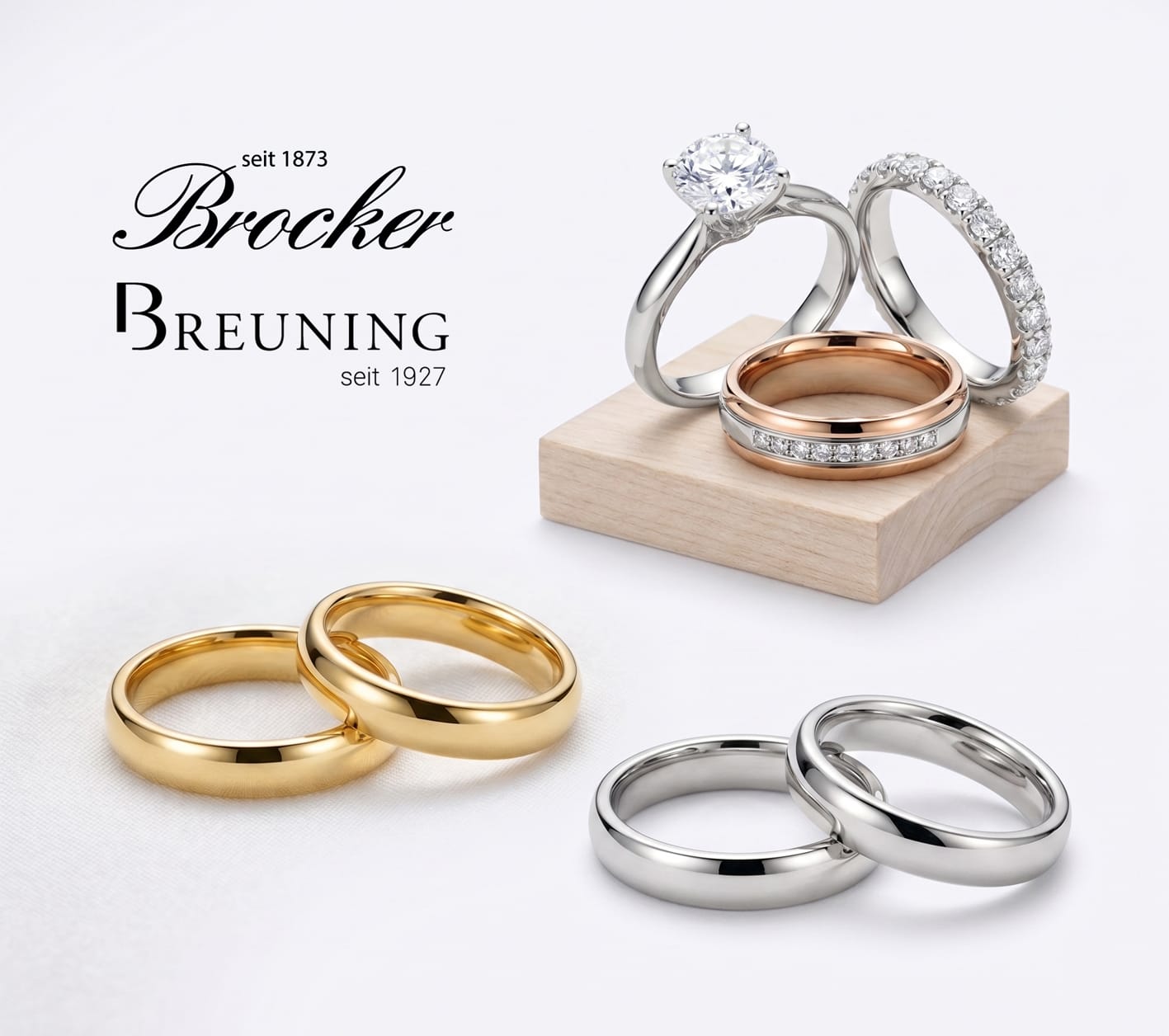 Колекція обручок у Brocker